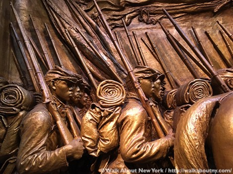 Augustus Saint-Gaudens, National Park Service, Boston Commons, Sculpture, the 54th Massachusetts Infantry, Civil War, Black Regiment, Beaux-Arts, Shaw Memorial, Glory