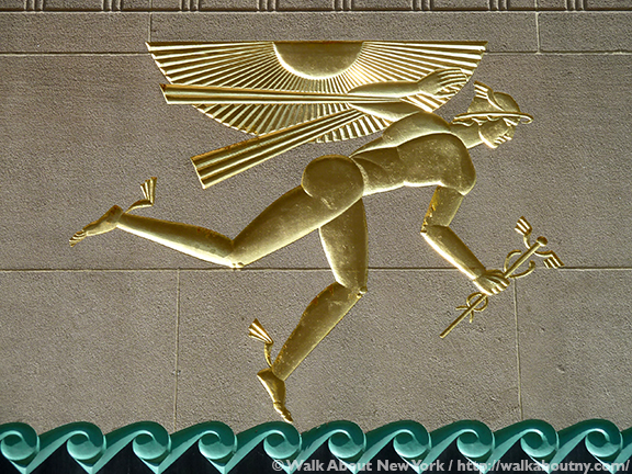 Rockefeller Center Art Tour, 30 Rock, Rockefeller Center, Fifth Avenue, Mercury, Atlas, Chanel Gardens, Art Deco, John D. Rockefeller Jr., 1930s