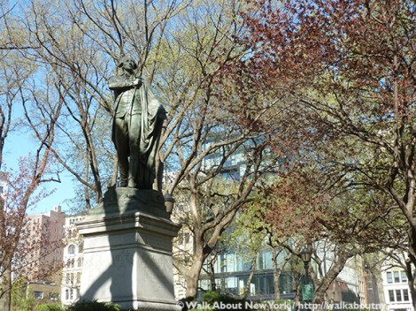 Marquis de Lafayette, Five Squares and a Circle Tour, Union Square, Fourth of July, July 4th, Revolutionary War, Frédéric-Auguste Bartholdi, France