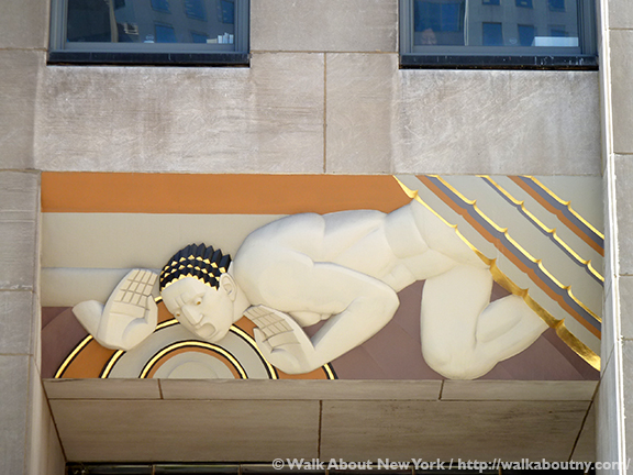 Rockefeller Center Art Tour, 30 Rock, Rockefeller Center, Fifth Avenue, Mercury, Atlas, Chanel Gardens, Art Deco, John D. Rockefeller Jr., 1930s, Prometheus, Sound