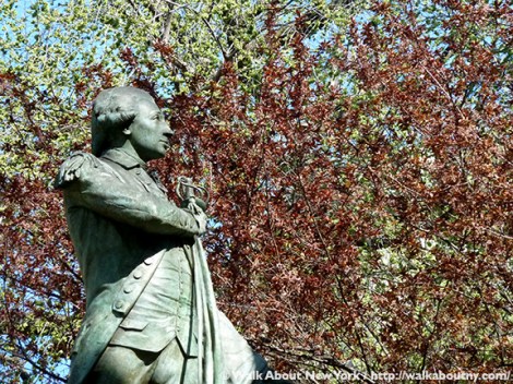Marquis de Lafayette, Five Squares and a Circle Tour, Union Square, Fourth of July, July 4th, Revolutionary War, Frédéric-Auguste Bartholdi, France