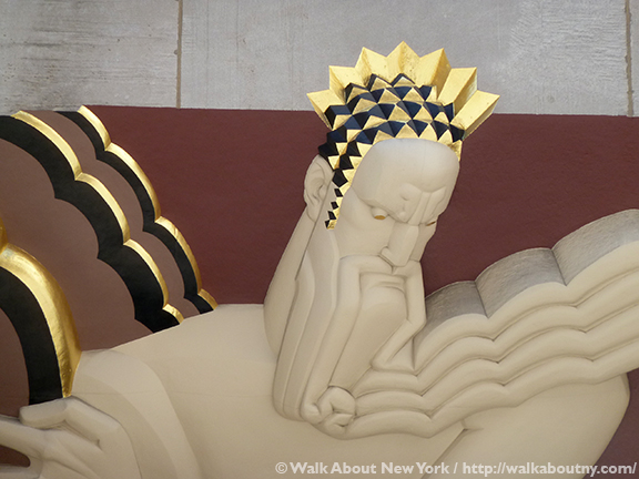 Rockefeller Center Art Tour, 30 Rock, Rockefeller Center, Fifth Avenue, Mercury, Atlas, Chanel Gardens, Art Deco, John D. Rockefeller Jr., 1930s, Prometheus, Wisdom