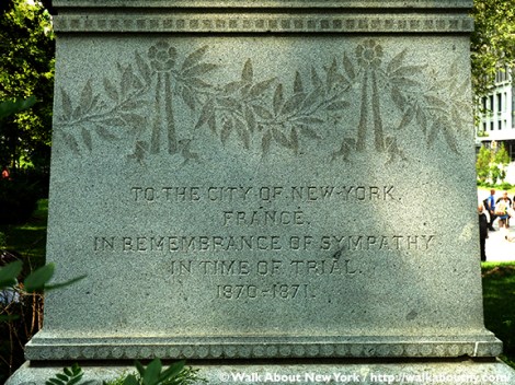 Marquis de Lafayette, Five Squares and a Circle Tour, Union Square, Fourth of July, July 4th, Revolutionary War, Frédéric-Auguste Bartholdi, France