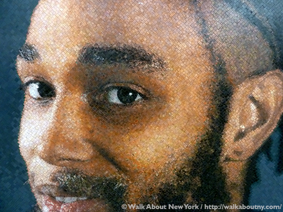 Subway Art, Walk About New York, Walking Tour, Vik Muniz, Chuck Close, Jean Shin, Sarah Sze, Second Avenue Subway, New York City, New York Subway,