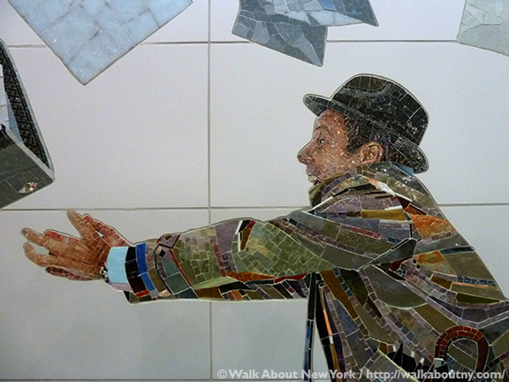 Subway Art, Walk About New York, Walking Tour, Vik Muniz, Chuck Close, Jean Shin, Sarah Sze, Second Avenue Subway, New York City, New York Subway,