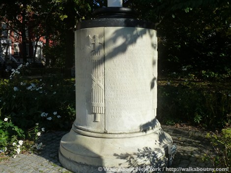 Washington Square, Flagstaff, Veterans Day, McKim Mead and White, Stanford White, Greenwich Village, Greenwich Village Walking Tour, Walk About New York, Five Squares and a Circle Tour, Washington Arch, New York City Parks, Washington Square Park