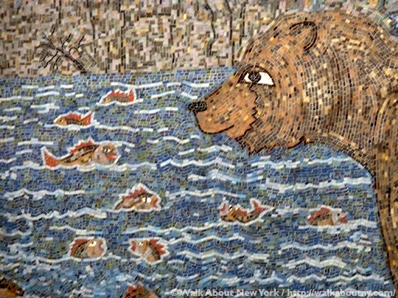 Subway Art, Subway Art Tour, Harlem, Oculus, Financial District, Wall Street, Christopher Street, Message From Malcolm, Walk About New York, Art Underground, MTA Arts and Design, Art for Transit, Transit Museum, Platform Diving, Christopher Murals, Marine Grill Murals, When The Animals Speak, 125th Street, Minton’s Playhouse, Harlem Timeline, Park Place, Houston Street, 110th Street