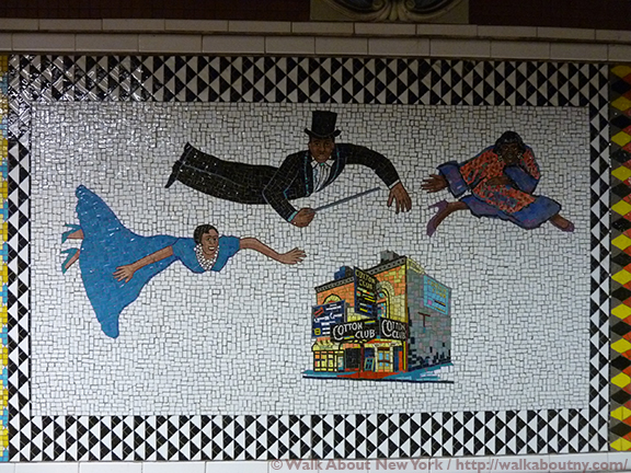 Subway Art, Subway Art Tour, Harlem, Oculus, Financial District, Wall Street, Christopher Street, Message From Malcolm, Walk About New York, Art Underground, MTA Arts and Design, Art for Transit, Transit Museum, Platform Diving, Christopher Murals, Marine Grill Murals, When The Animals Speak, 125th Street, Minton’s Playhouse, Harlem Timeline, Park Place, Houston Street, 110th Street, Cotton Clut