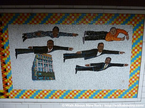 Subway Art, Walk About New York, Walking Tour, Faith Ringgold, Harlem, Studio Museum, Jacob Lawrence, Yankee Stadium, Sugar Ray Robinson, Joe Lewis, Cotton Club, Apollo Theater, Duke Ellington, Josephine Baker, Bessie Smith, The Ink Spots, Marian Anderson, Paul Robeson, Flying Home: Harlem Heroes and Heroines, Lionel Hampton, Dinah Washington, Ralph Cooper, Billie Holiday