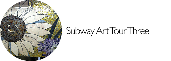 Subway Art, Walk About New York, Hudson Yards, Walking Tour, Off the Beatn Path, 77th Street, Lexington Avenue, Lenox Hospital, Mosaic Art, Mosaic