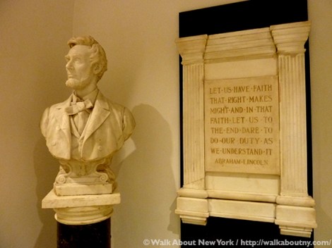 Cooper Union, Abraham Lincoln, Right Makes Might, Speech, Peter Cooper, Five Squares and a Circle Tour, Cooper Square, Union Square