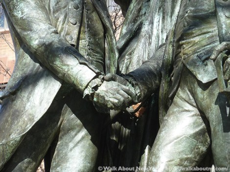 George Washington, Marquis de Lafayette, Morningside Park, Lafayette Square, Frédéric-Auguste Bartholdi, Walk About New York, Morningside Heights,