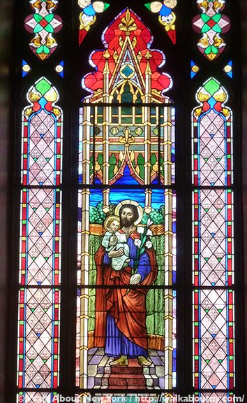 Basilica of St. Patrick’s Old Cathedral, St. Patrick’s Old Cathedral, Basilica, Mott Street, Prince Street, Old St. Pat’s, Little Italy, Stained Glass, Stained Glass Windows