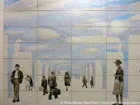 International Women’s Day, Women’s History Month, Women, Empowering Women, Me Too, Elevated, Jean Shin, Second Avenue Subway, Subway Art, Second Avenue, Elevated Train, Mosaic