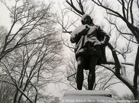 American Art, Bronze Sculpture, Central Park, Walk About New York, Central Park Walking Tour, Edwin Booth, John Quincy Adams Ward, John Wilkes Booth, Literary Walk, Shakespeare Garden, William Shakespeare