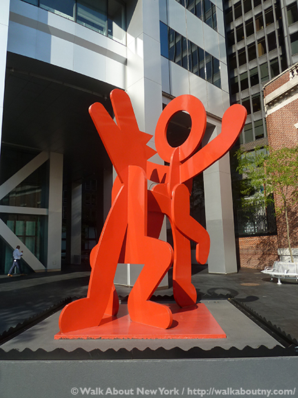 Keith Haring, Art, Downtown Manhattan, AIDS, Artist, Gay Artist, Gay Activist, Gay Pride, Murals, St. John the Divine, Carmine Street Mural, Drawing, Crack is Wack, New York City Parks, Greenwich Village