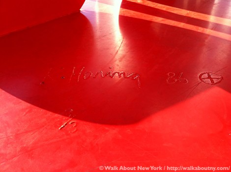 Keith Haring, Art, Downtown Manhattan, AIDS, Artist, Gay Artist, Gay Activist, Gay Pride, Murals, St. John the Divine, Carmine Street Mural, Drawing, Crack is Wack, New York City Parks, Greenwich Village