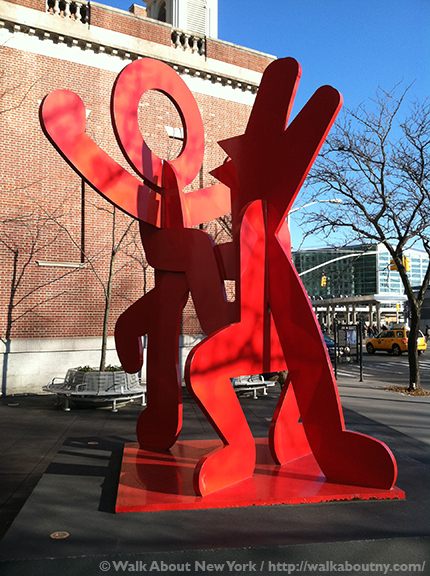 Keith Haring, Art, Downtown Manhattan, AIDS, Artist, Gay Artist, Gay Activist, Gay Pride, Murals, St. John the Divine, Carmine Street Mural, Drawing, Crack is Wack, New York City Parks, Greenwich Village