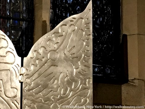 Keith Haring, Art, Downtown Manhattan, AIDS, Artist, Gay Artist, Gay Activist, Gay Pride, Murals, St. John the Divine, Carmine Street Mural, Drawing, Crack is Wack, New York City Parks, Greenwich Village, Triptych