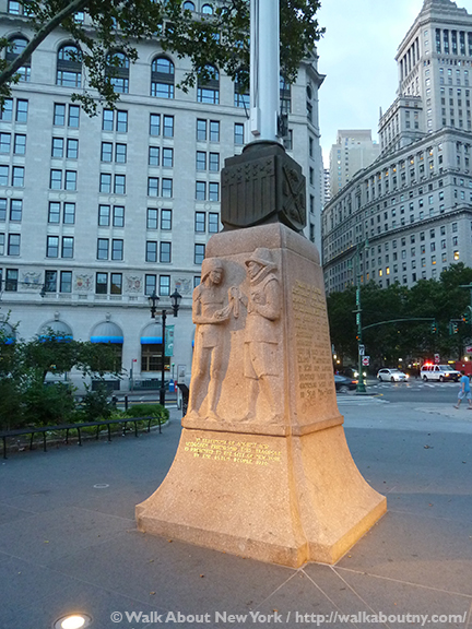 New Amsterdam, New York, New Netherlands, Dutch, Flagpole, Flagstaff, Tercentenary, State Street, Battery Place, The Battery, The Netherlands, Wall Street, Downtown Manhattan, Downtown Manhattan Walking Tour, Henry Hudson