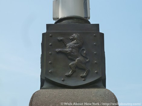 New Amsterdam, New York, New Netherlands, Dutch, Flagpole, Flagstaff, Tercentenary, State Street, Battery Place, The Battery, The Netherlands, Wall Street, Downtown Manhattan, Downtown Manhattan Walking Tour, Henry Hudson, Royal House ofOrange-Nassau