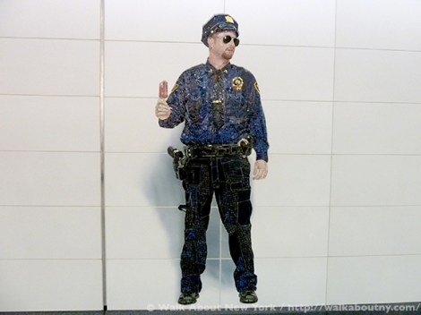 Subway Art, Walk About New York, Walking Tour, Vik Muniz, Perfect Strangers, MetroCard, Metropolitan Transportation Authority, MTA, Art Underground, Big Apple, Second Avenue Subway, Second Avenue, Andrew Cuomo, New York State Governor, Gay Representation, Photographs, Mosaics, Glass Mosaics, Mosaic Art, Percent for Art