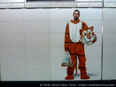 Subway Art, Walk About New York, Walking Tour, Vik Muniz, Perfect Strangers, MetroCard, Metropolitan Transportation Authority, MTA, Art Underground, Big Apple, Second Avenue Subway, Second Avenue, Andrew Cuomo, New York State Governor, Gay Representation, Photographs, Mosaics, Glass Mosaics, Mosaic Art, Percent for Art