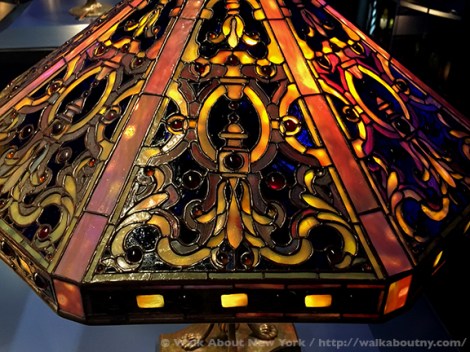 Tiffany, Tiffany Lamps, Louis Comfort Tiffany, New-York Historical Society, Lamps, Historic Collection, Museum, Central Park West, New York, Manhattan, Upper West Side, Stained Glass, Opalescence, Glass, Brass, Bronze, Daffodil, Bamboo, Birthday