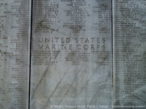 World War II, World War II Memorials, War Memorials, East Coast Memorial, Navy, Coast Guard, Army, Merchant Marine, Air Force, New York Harbor, Grateful Nation, Eagle, Bronze, Downtown Manhattan, Wall Street Area, Lower Manhattan