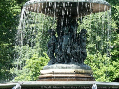 Bethesda, Angel, Lesbian, Emma Stebbins, Charlette Cushman, Breast Cancer, Central Park, Angels in America, Angels, Bethesda Fountain, Bethesda Terrace, The Lake, The Ramble, Bible, Angel of the Waters, Sculpture, Bronze, Henry Stebbins, Henry James, Rome, Marble Sculpture, New York, New York Stock Exchange, 19th Century, LGBTQ, LGBT, Gay Pride, Stonewall, Putti