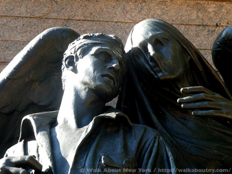 Armistice Day, Bronze, Bronze Sculpture, Veterans, World War One, World War I, Veterans Day, Henry Augustus Lukeman, Prospect Park, War Memorials, November 11th, War, American Holiday, War Dead, War Casualties, Honor Roll, Brooklyn,