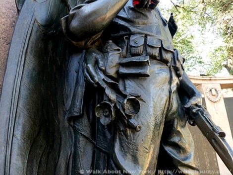 Armistice Day, Bronze, Bronze Sculpture, Veterans, World War One, World War I, Veterans Day, Henry Augustus Lukeman, Prospect Park, War Memorials, November 11th, War, American Holiday, War Dead, War Casualties, Honor Roll, Brooklyn,
