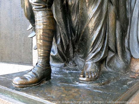 Armistice Day, Bronze, Bronze Sculpture, Veterans, World War One, World War I, Veterans Day, Henry Augustus Lukeman, Prospect Park, War Memorials, November 11th, War, American Holiday, War Dead, War Casualties, Honor Roll, Brooklyn,