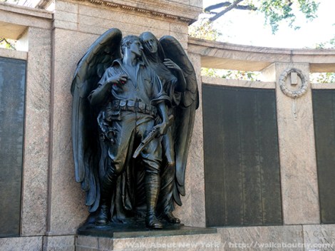 Armistice Day, Bronze, Bronze Sculpture, Veterans, World War One, World War I, Veterans Day, Henry Augustus Lukeman, Prospect Park, War Memorials, November 11th, War, American Holiday, War Dead, War Casualties, Honor Roll, Brooklyn,