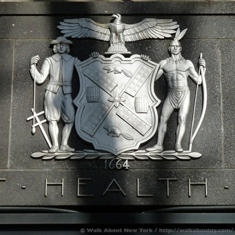 New York City History, City Seal, Dutch New York, New Amsterdam, Coat of Arms, Beaver, Windmill, Flour, Barrels, History, the Netherlands, English New York, Leni Lenape, Native Americans, Manhattan