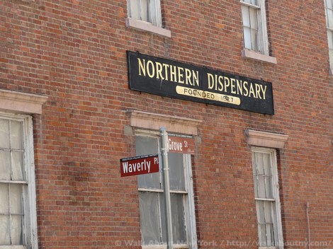 Greenwich Village, Northern Dispensary, History, Medicine, Clinics, Medical Care for the Poor, Gay History, New York City History, Medical History, Charity, Free Medical Care