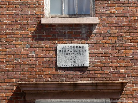 Greenwich Village, Northern Dispensary, History, Medicine, Clinics, Medical Care for the Poor, Gay History, New York City History, Medical History, Charity, Free Medical Care