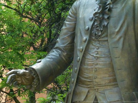 Ben Franklin, Printer, Printing, Old Richard’s Almanac, Printer’s Row, Park Row, American History, New York City History, City Hall, Founding Father
