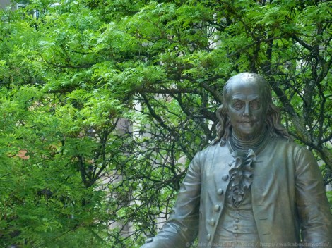 Ben Franklin, Printer, Printing, Old Richard’s Almanac, Printer’s Row, Park Row, American History, New York City History, City Hall, Founding Father