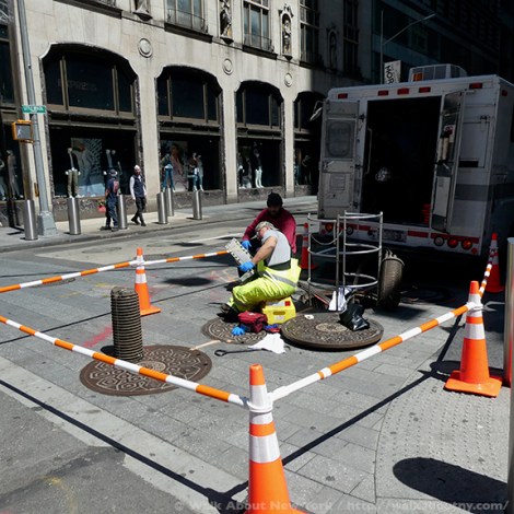Workers, Laborers, New York, Big Apple, Hard Work, Polish the Big Apple