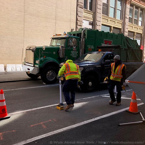 Workers, Laborers, New York, Big Apple, Hard Work, Polish the Big Apple