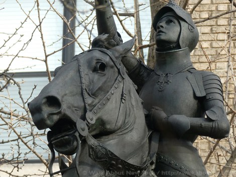 Joan of Arc, Riverside Park, New York City, Manhattan, Horses, Sculpture, Bronze, Anna Huntington, Women Artists