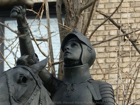 Joan of Arc, Riverside Park, New York City, Manhattan, Horses, Sculpture, Bronze, Anna Huntington, Women Artists