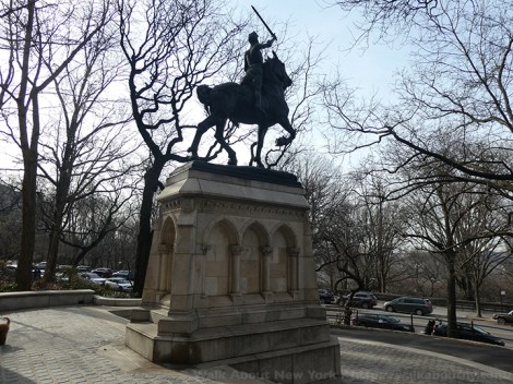 Joan of Arc, Riverside Park, New York City, Manhattan, Horses, Sculpture, Bronze, Anna Huntington, Women Artists